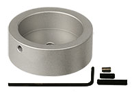 EM-Tec M26 metallographic mount holder for Ø25mm / Ø1inch mounts, M4